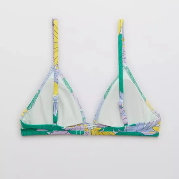 🐠AERIE TRIANGLE BIKINI TOP SIZE S - Picture 4 of 8